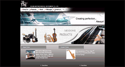 Desktop Screenshot of motone-music.com